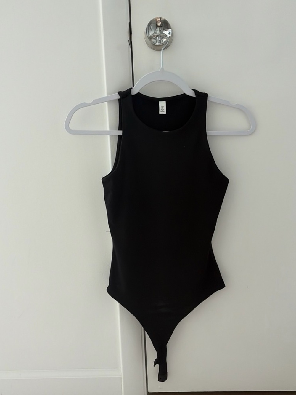 Black One-Piece Bodysuit - Classic Tank Style